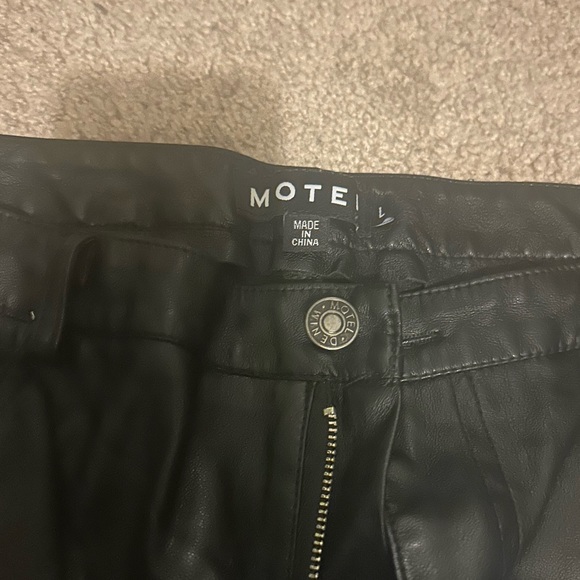 MOTEL ROCKS Leather pants💗 - Picture 2 of 3